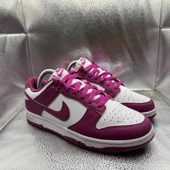 Nike Shoes - Size 9.5 Nike Dunk Low Womens Next Nature Hot Fuchsia Leather Sneaker DD1873-110
